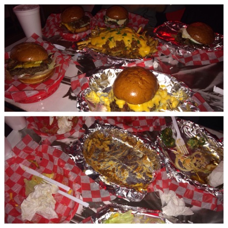 Idk why that last picture is blurry but not like we needed it anyways. We DEMOLISHED our food @bulldogs in grayslake. I had the mac daddy. This was last night... haha. ANDDDD.. not pictured but same night, the boy came over and we got Mcflurrys. The next time you get one, ask for hot fudge (with the oreo of course). You will not be sorry!